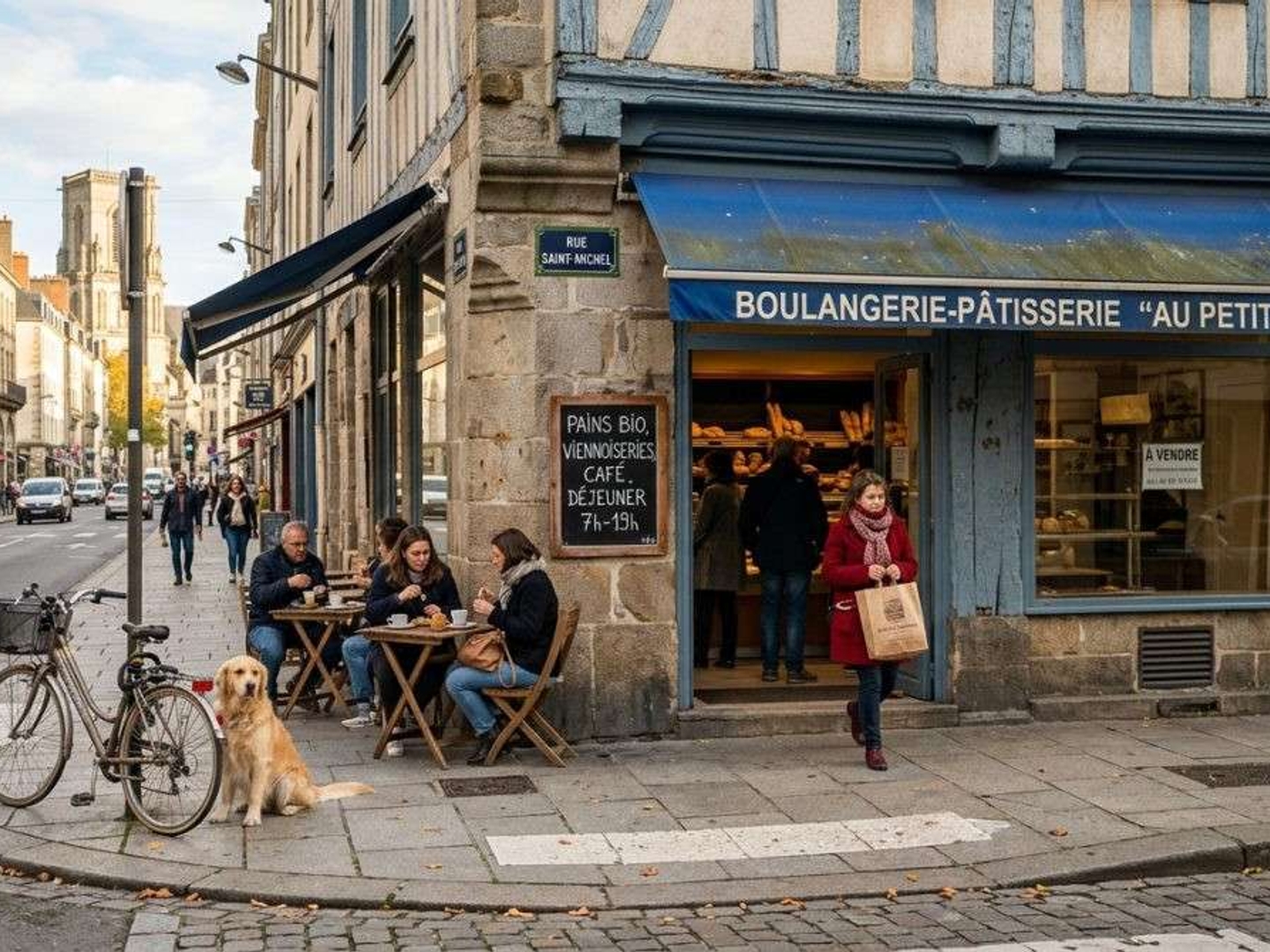 Vente boulangerie pâtisserie axe très passant 35