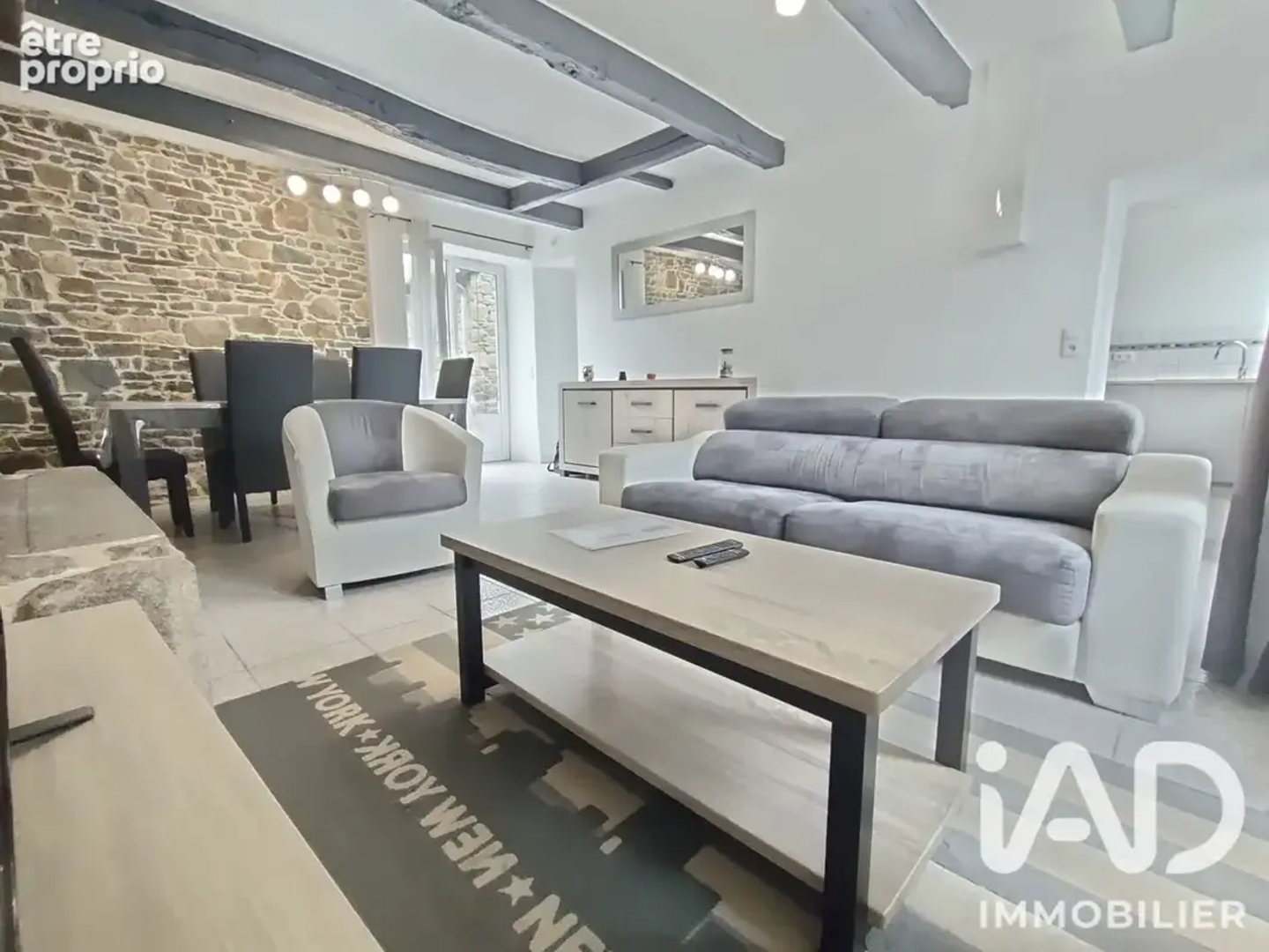 Maison à vendre - 4 pièces - 76m2 - Jullouville (50610)