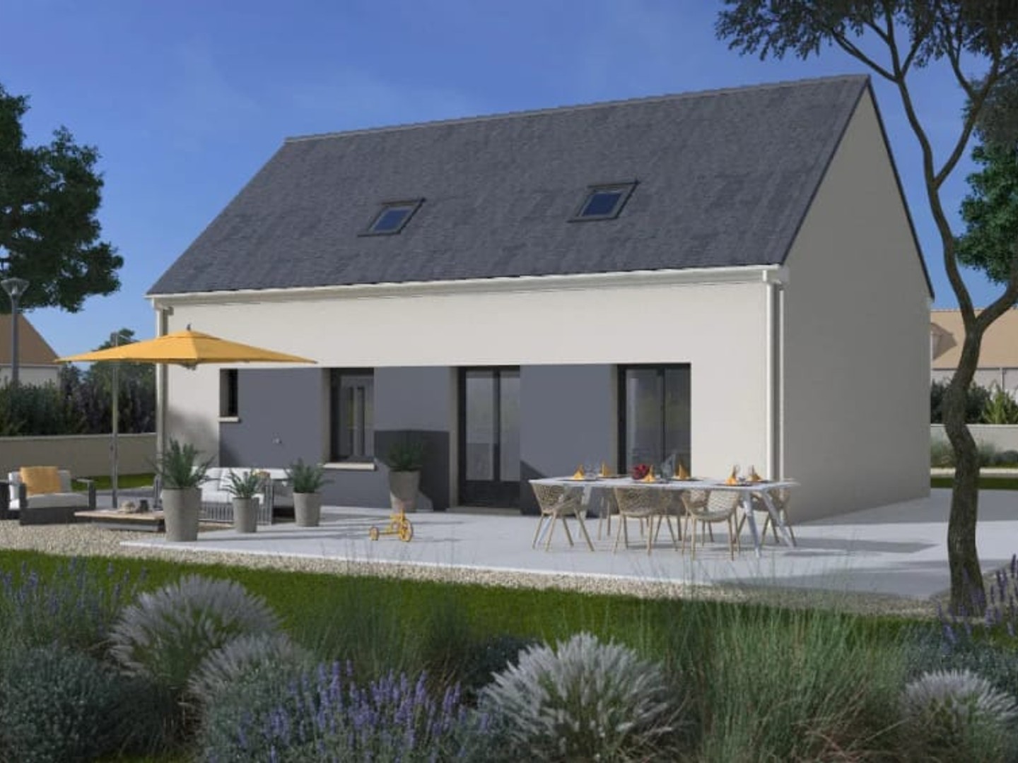 Maison neuve 6 pièces 80 m²