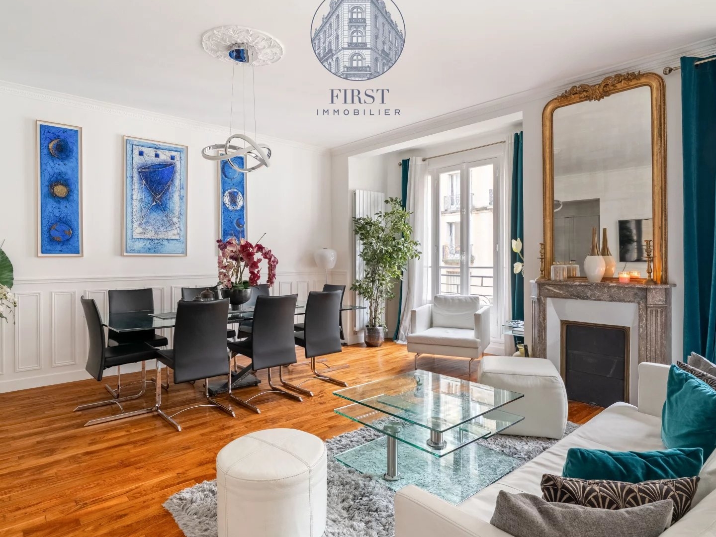Appartement à vendre - 86m2 - Paris 17e (75017)