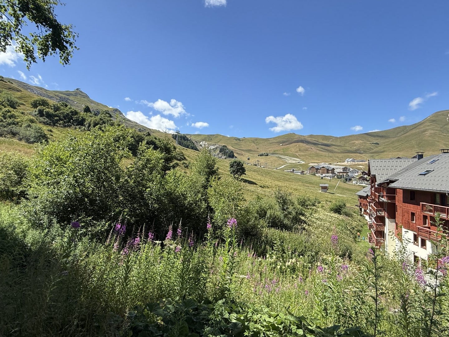 Terrain constructible face aux pistes