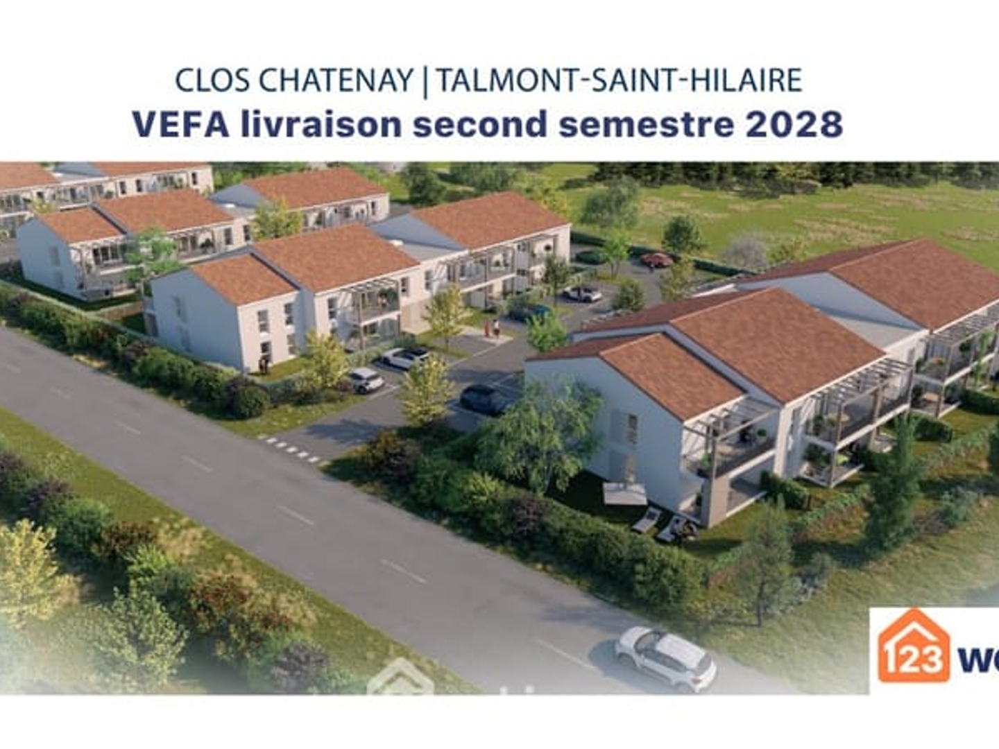 Appartement à vendre - 2 pièces - 39m2 - Talmont-Saint-Hil... (85440)