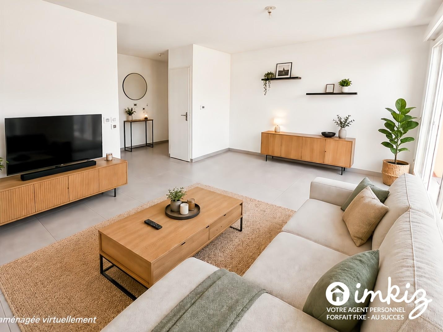 T3 de 60m² - garage, balcon, 2018 - Clé en main !