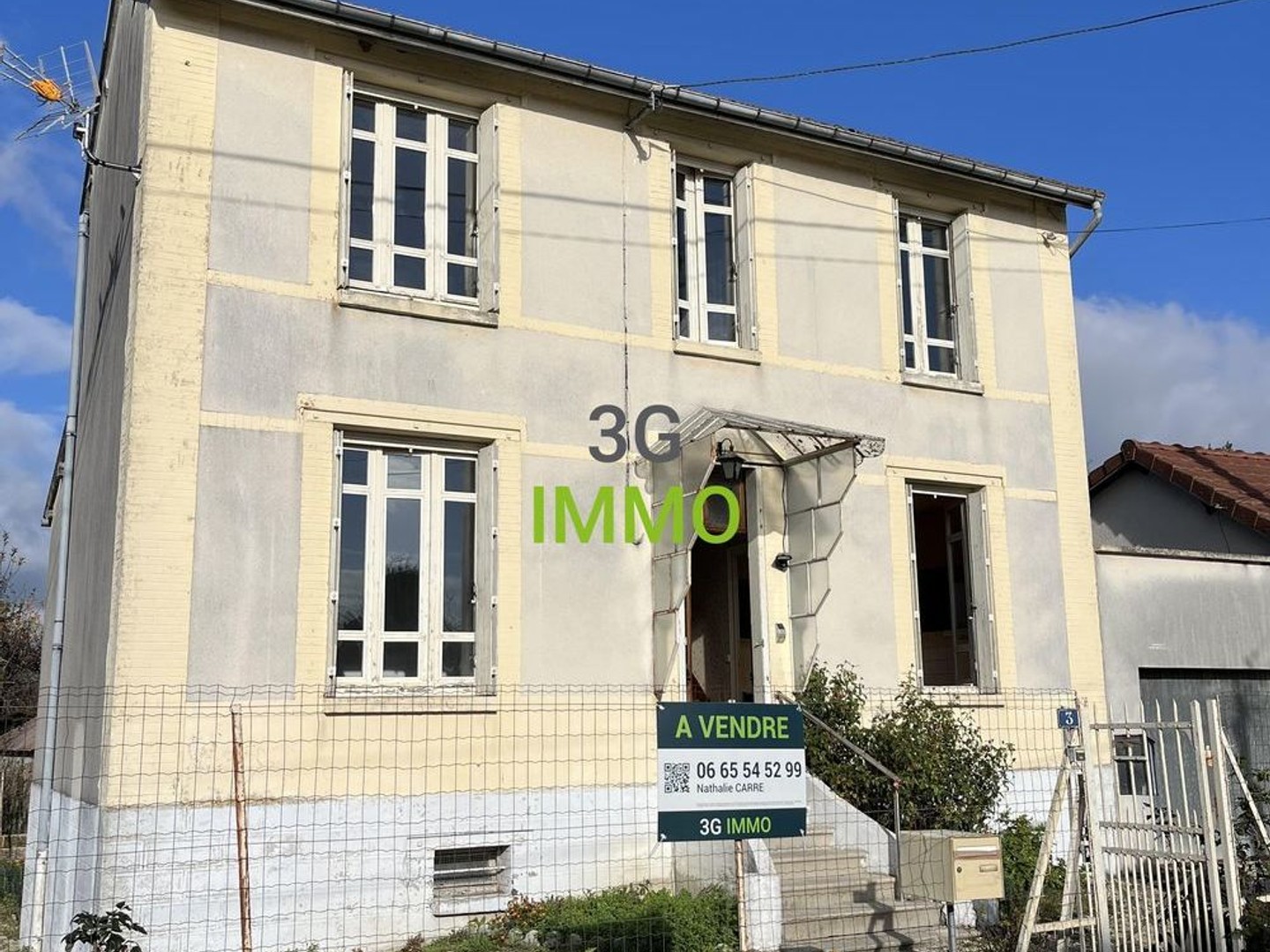 Maison à vendre - 4 pièces - 65m2 - Romilly-Sur-Seine (10100)