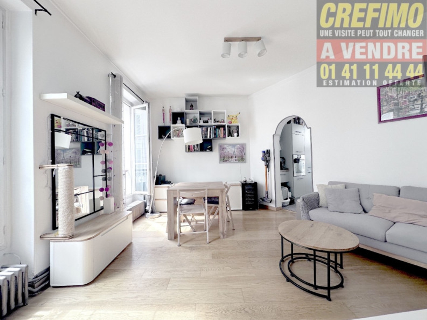 Appartement à vendre - 3 pièces - 55m2 - Asnières-Sur-Seine (92600)