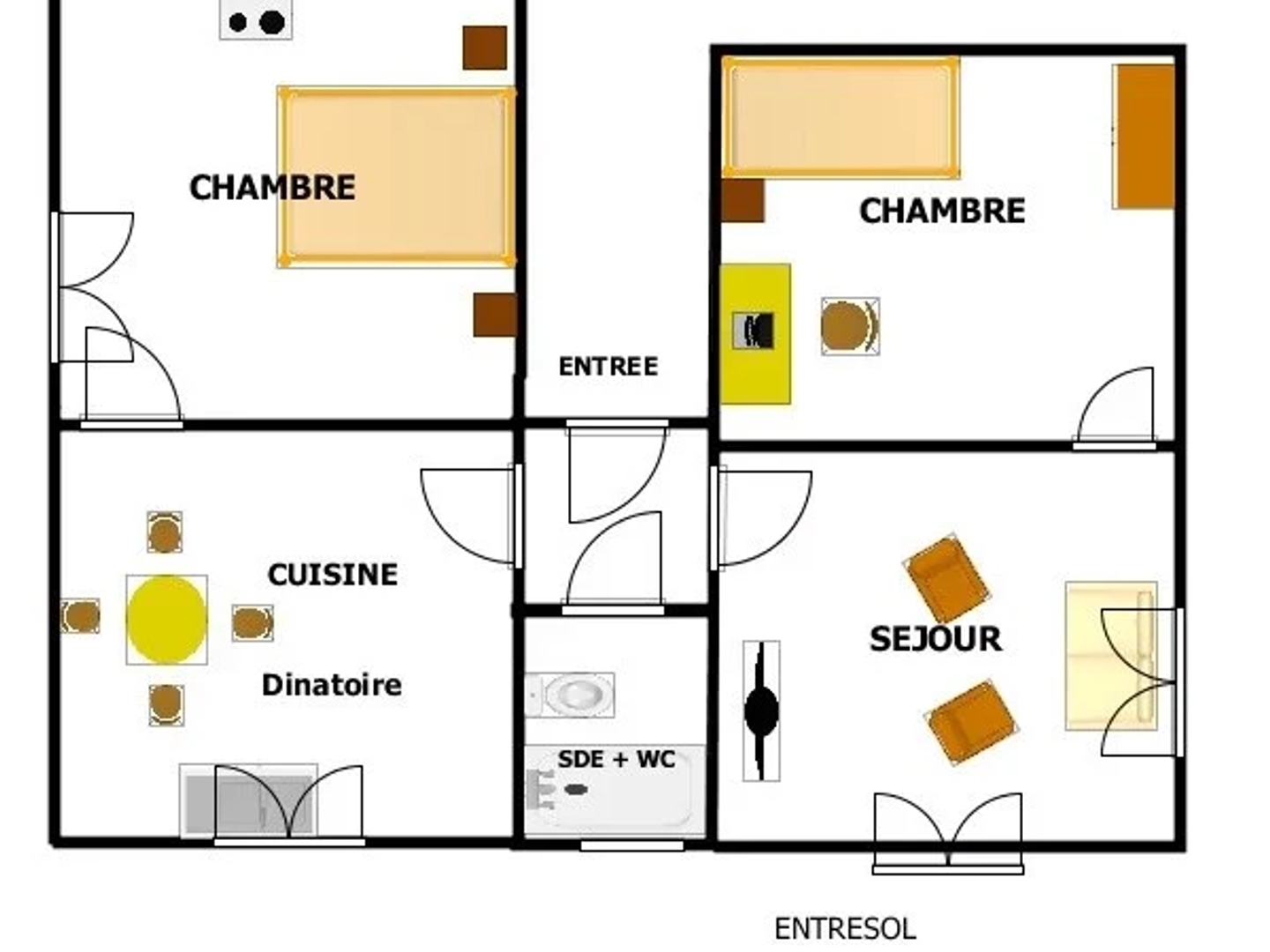 Appartement à vendre - 3 pièces - 64m2 - Montesson (78360)