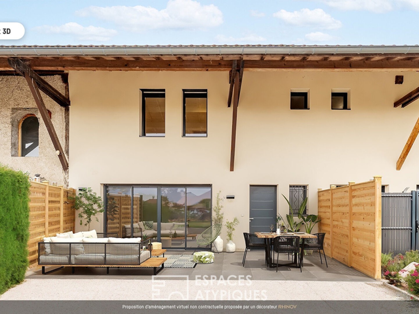 Maison rénovée à Tramoyes