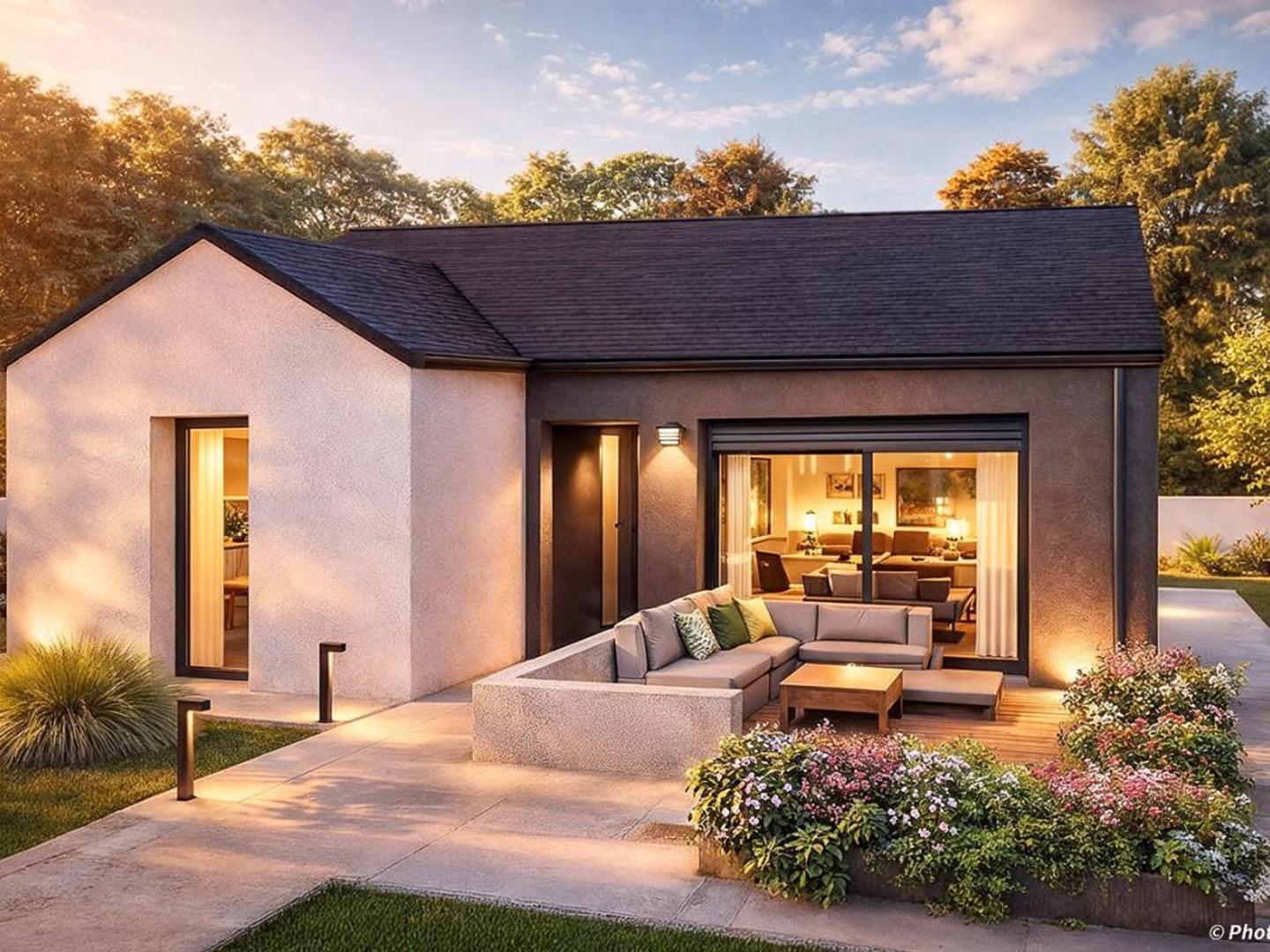 Terrain + maison 66 m²