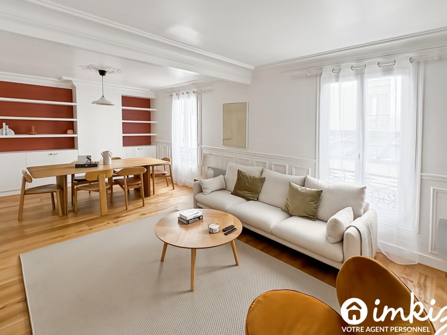 Appartement 51 m² - Charme de l'ancien - Paris 9 e