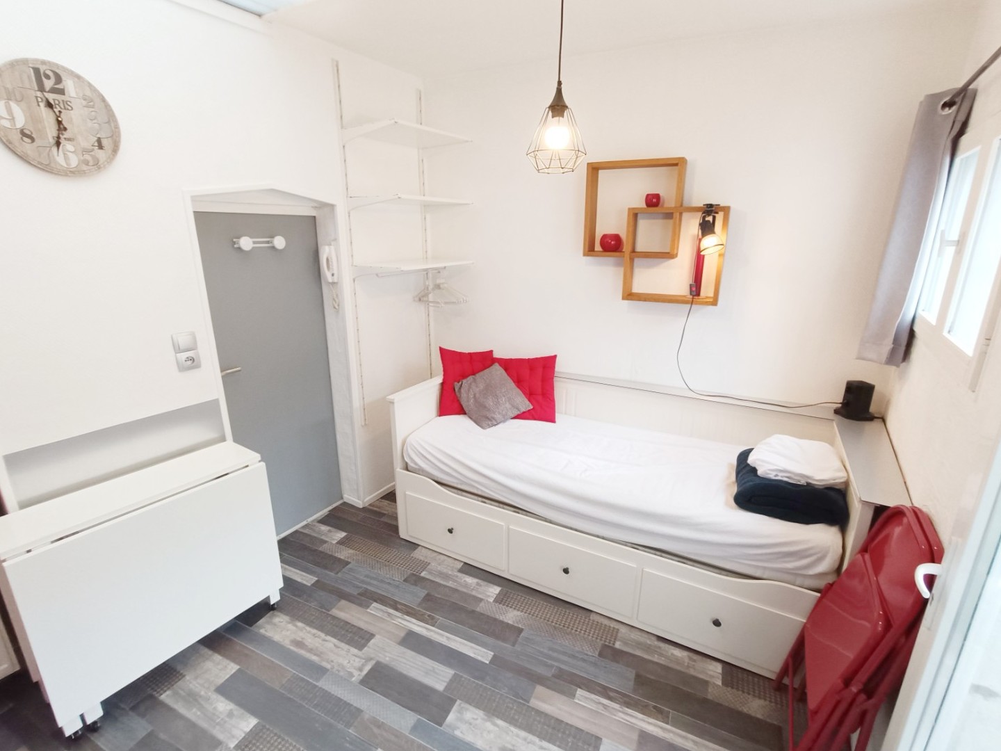 Studio compact, confort assuré