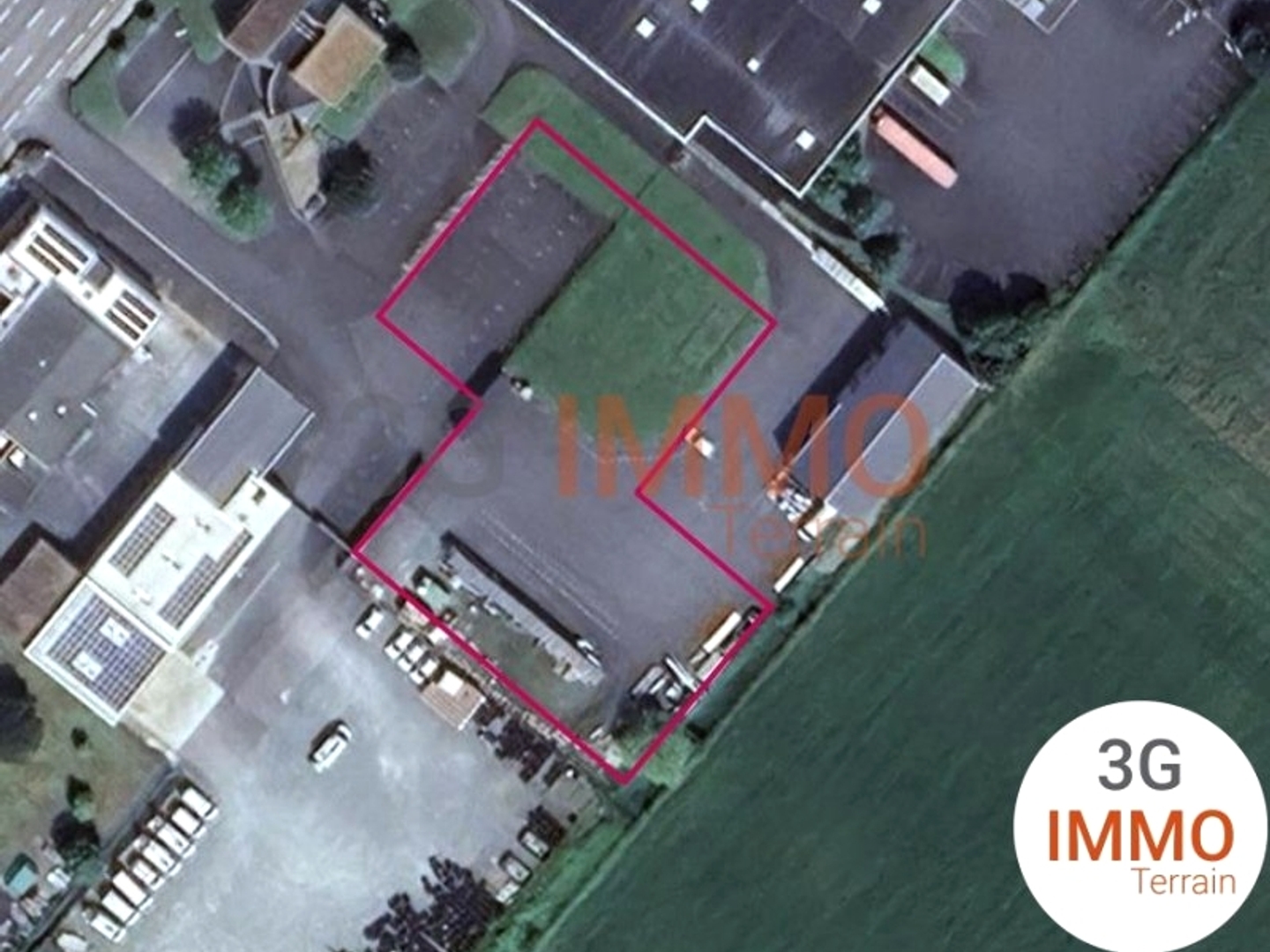 Terrain d'activité 2900 m²