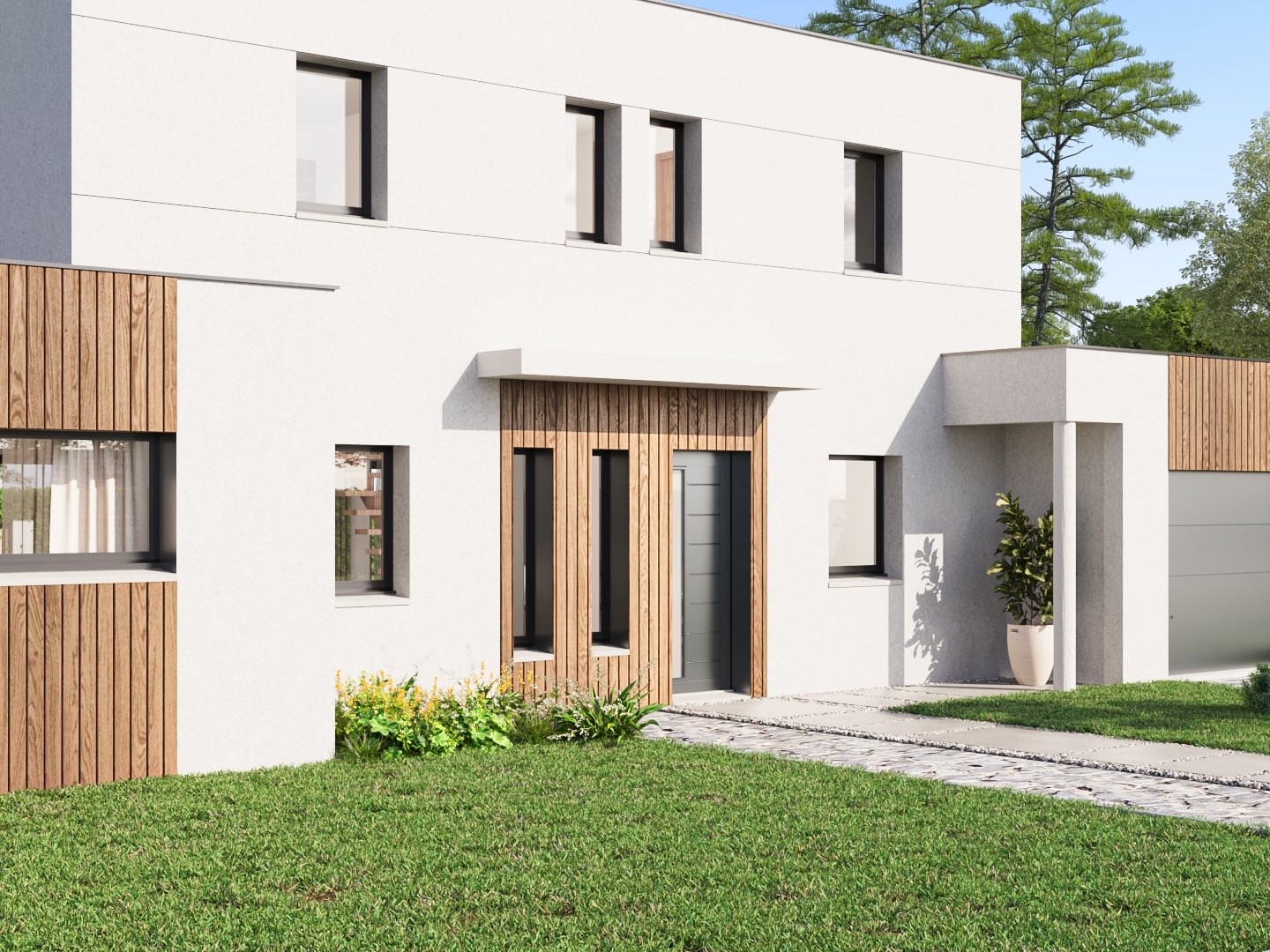 Terrain + maison 148 m²