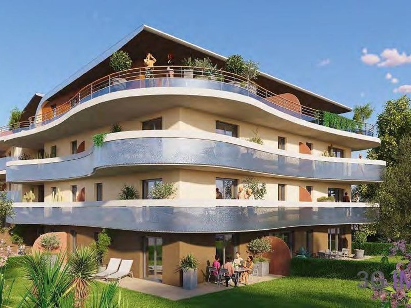 Appartement à vendre - 3 pièces - 66m2 - Villeneuve-Loubet (06270)