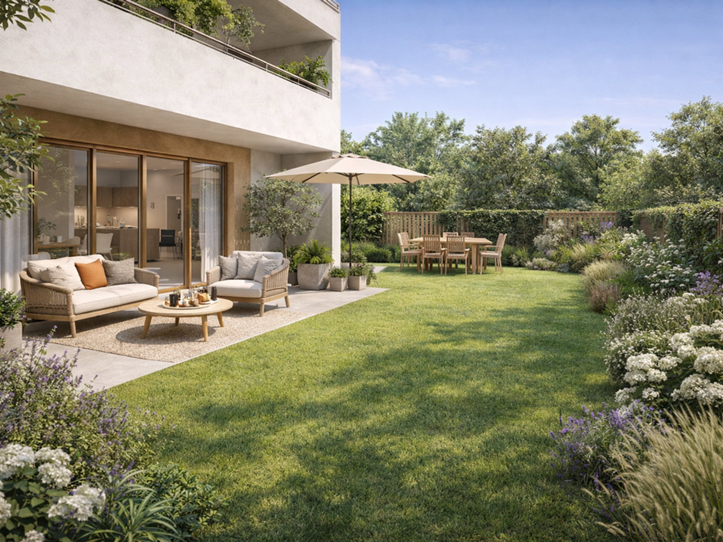 IMMENSSE T4 AU COEUR DE LA SEIGNEURIE AVEC UN MAGNIFIQUE JARDIN !