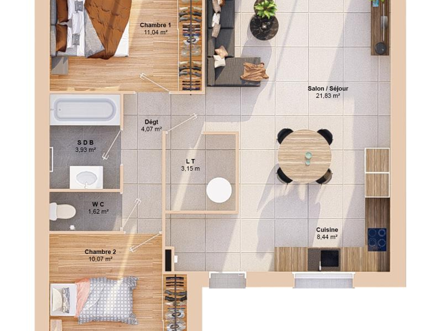 Maison à vendre - 66m2 - Saint-Étienne-De-... (44360)