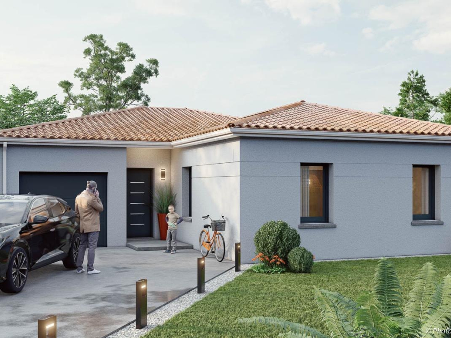 Maison à vendre - 99m2 - Montendre (17130)