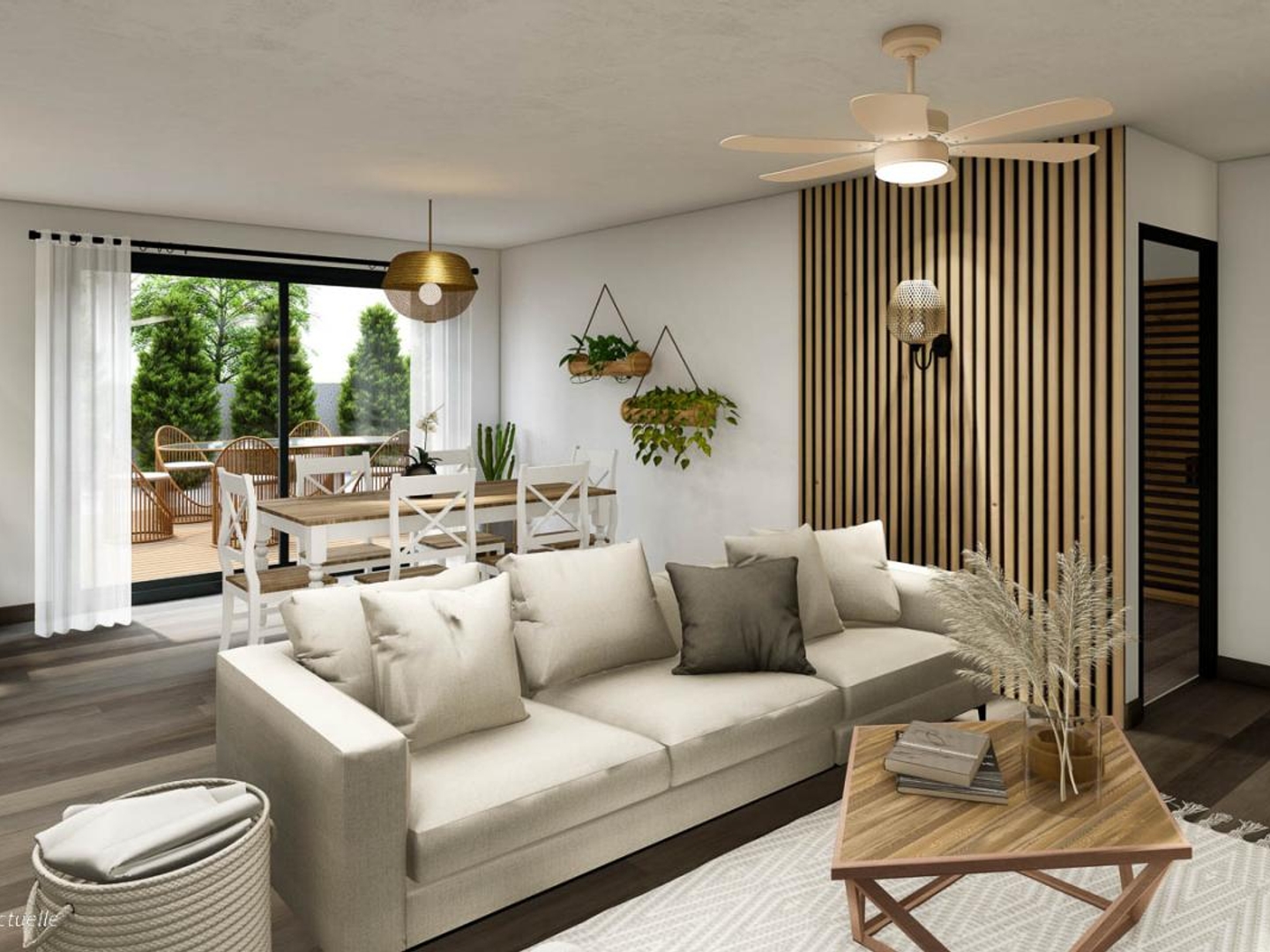 Terrain + maison 87 m²