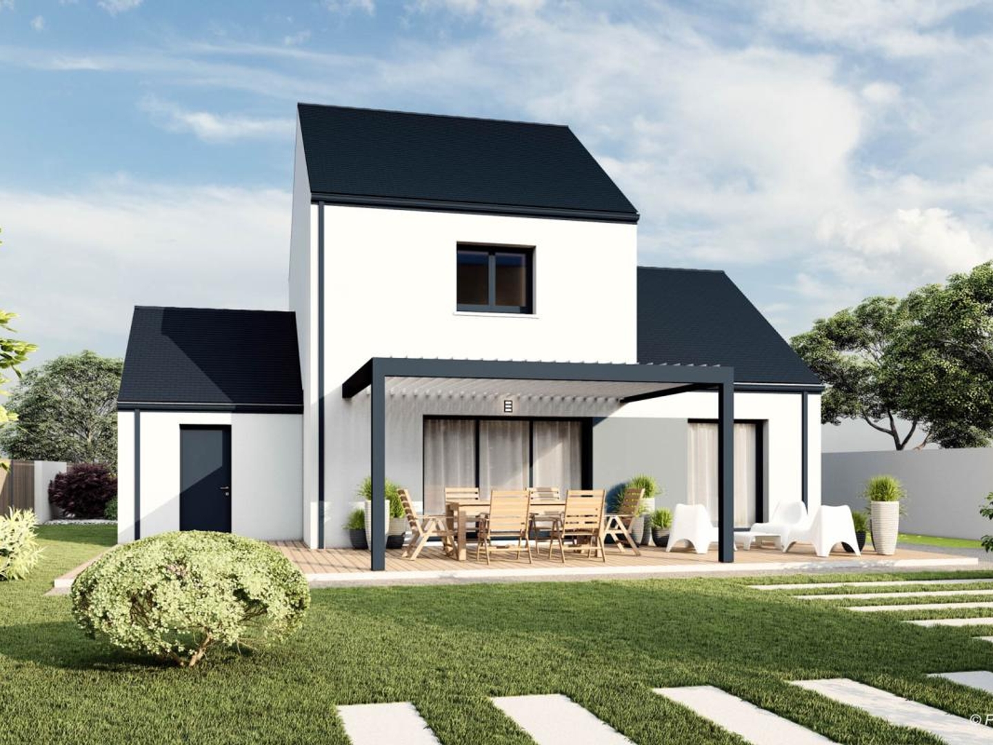 Maison à vendre - 89m2 - Malansac (56220)