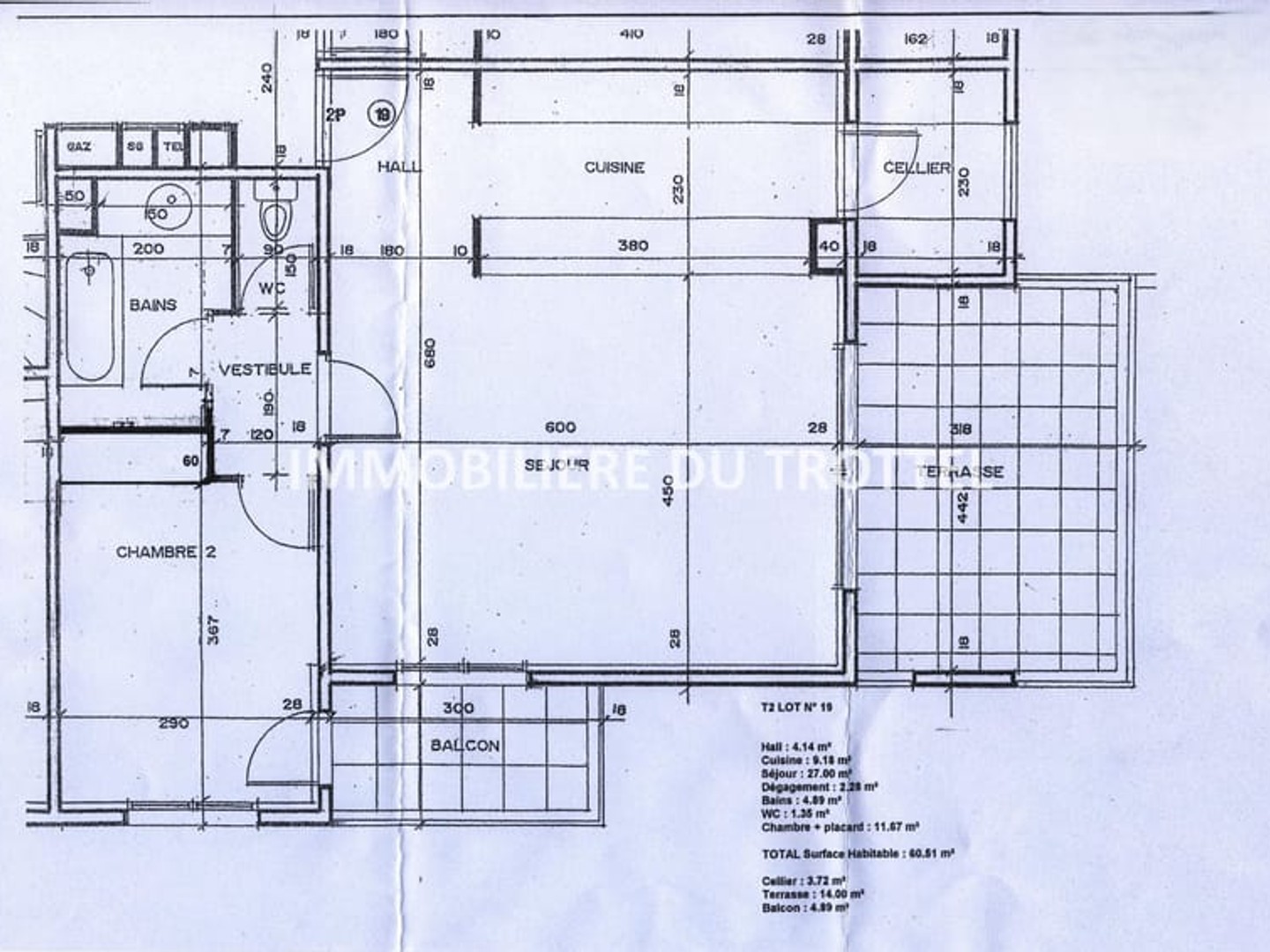 T2 - 60 M2 - Les Milelli