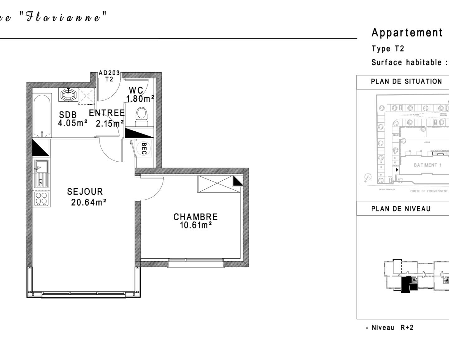 Appartement à vendre - 2 pièces - 39m2 - Étaples (62630)