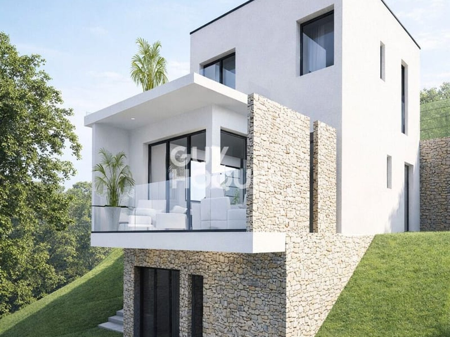 Terrain 1078 m²
