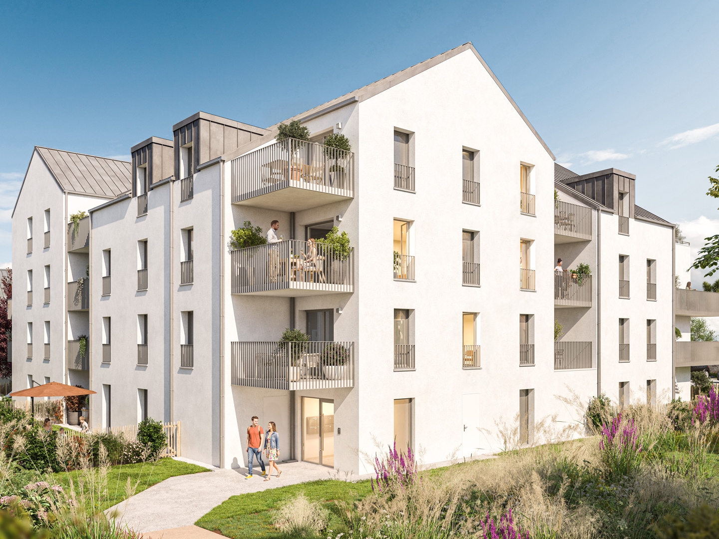Appartement à vendre - 3 pièces - 68m2 - Caen (14000)