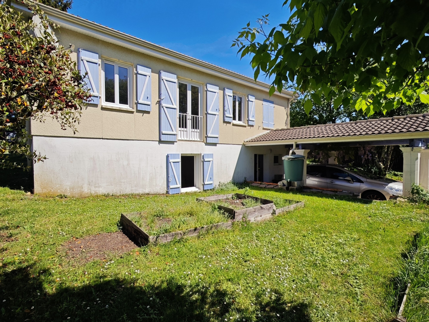 Maison à vendre - 4 pièces - 95m2 - Claix (16440)