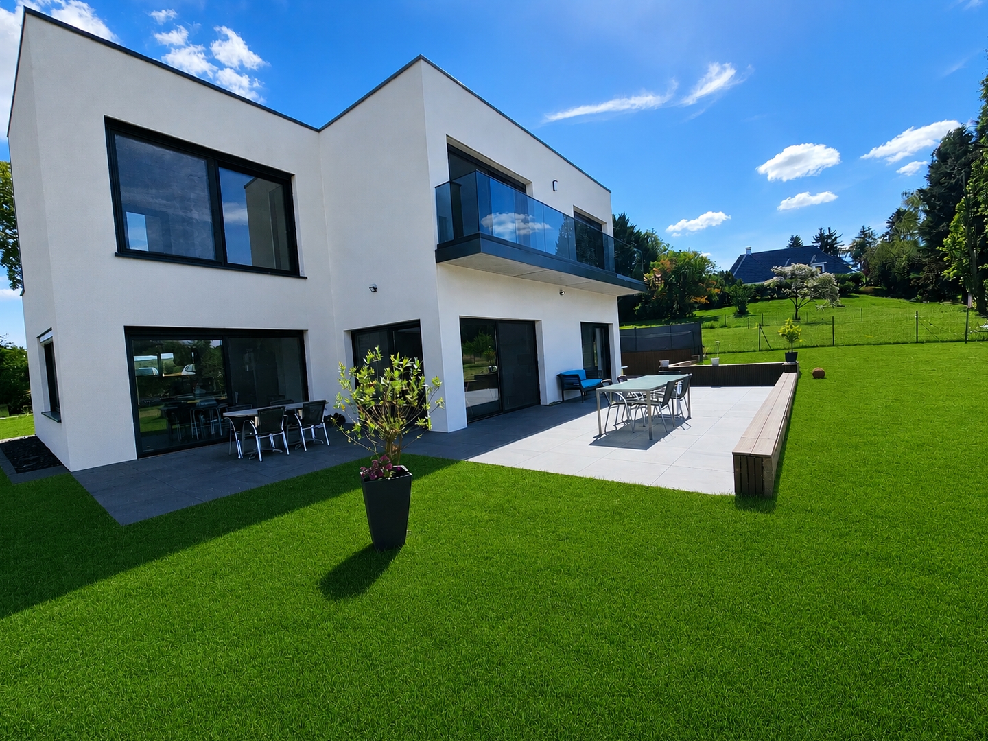 Villa contemporaine d'exception - Vue panoramique sur Mirecourt