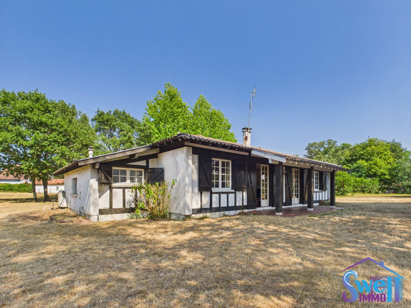 Maison traditionnelle à colombages de 110m² au coeur du villag