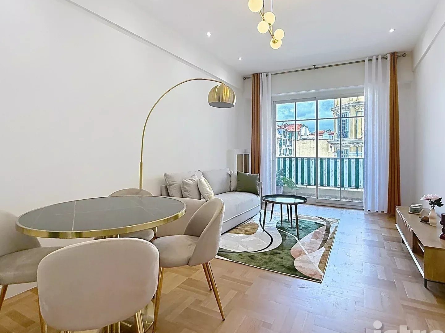 Nice Gambetta / Musiciens, 3 pièces rénové avec balcons