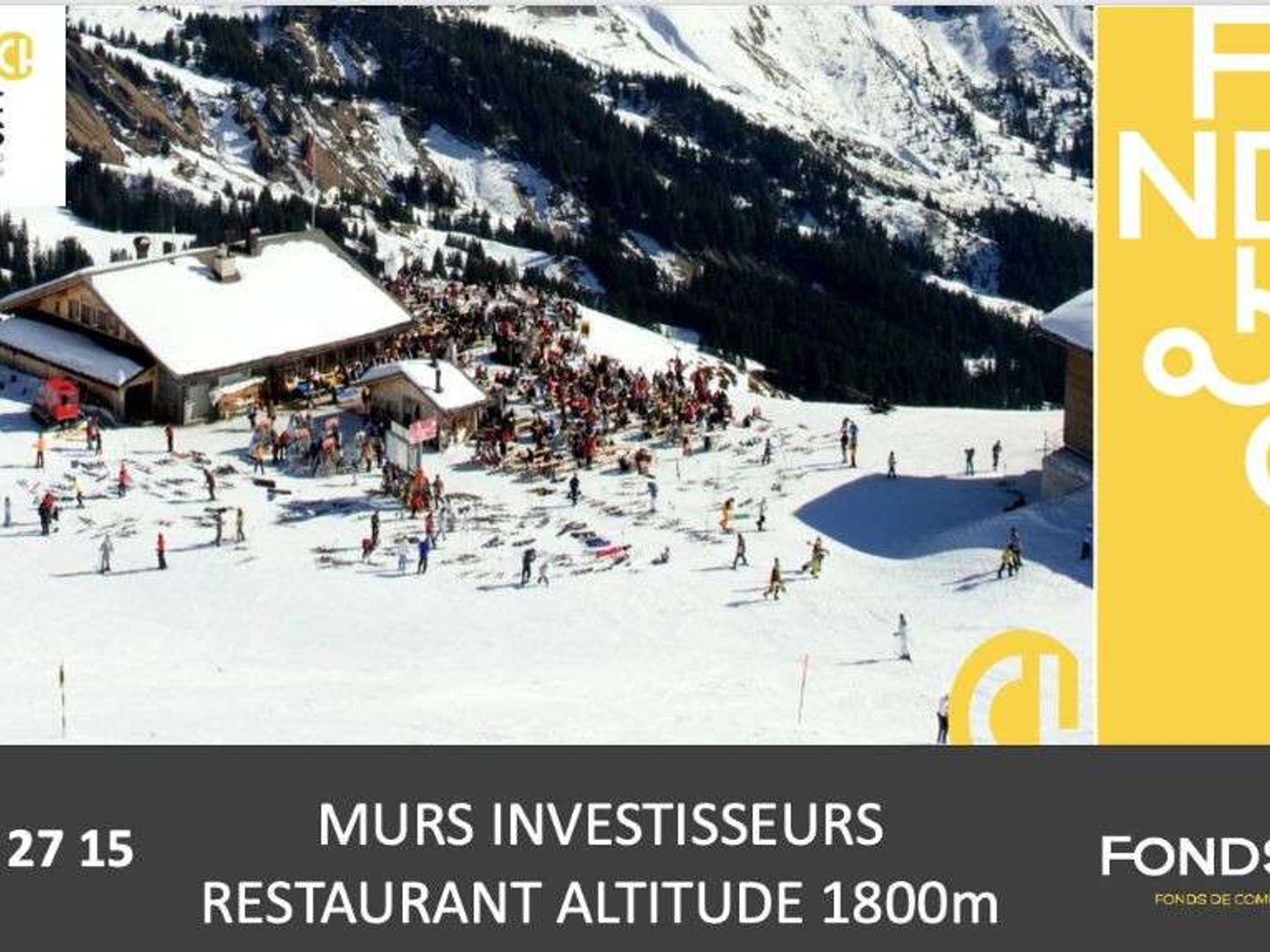 Vente murs restaurant altitude 178m² à Chambéry