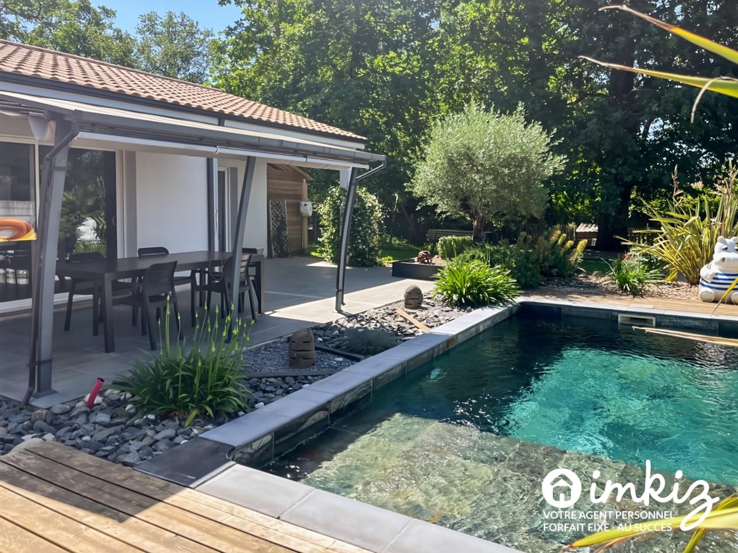 Maison familiale avec piscine – 25 min de Bordeaux