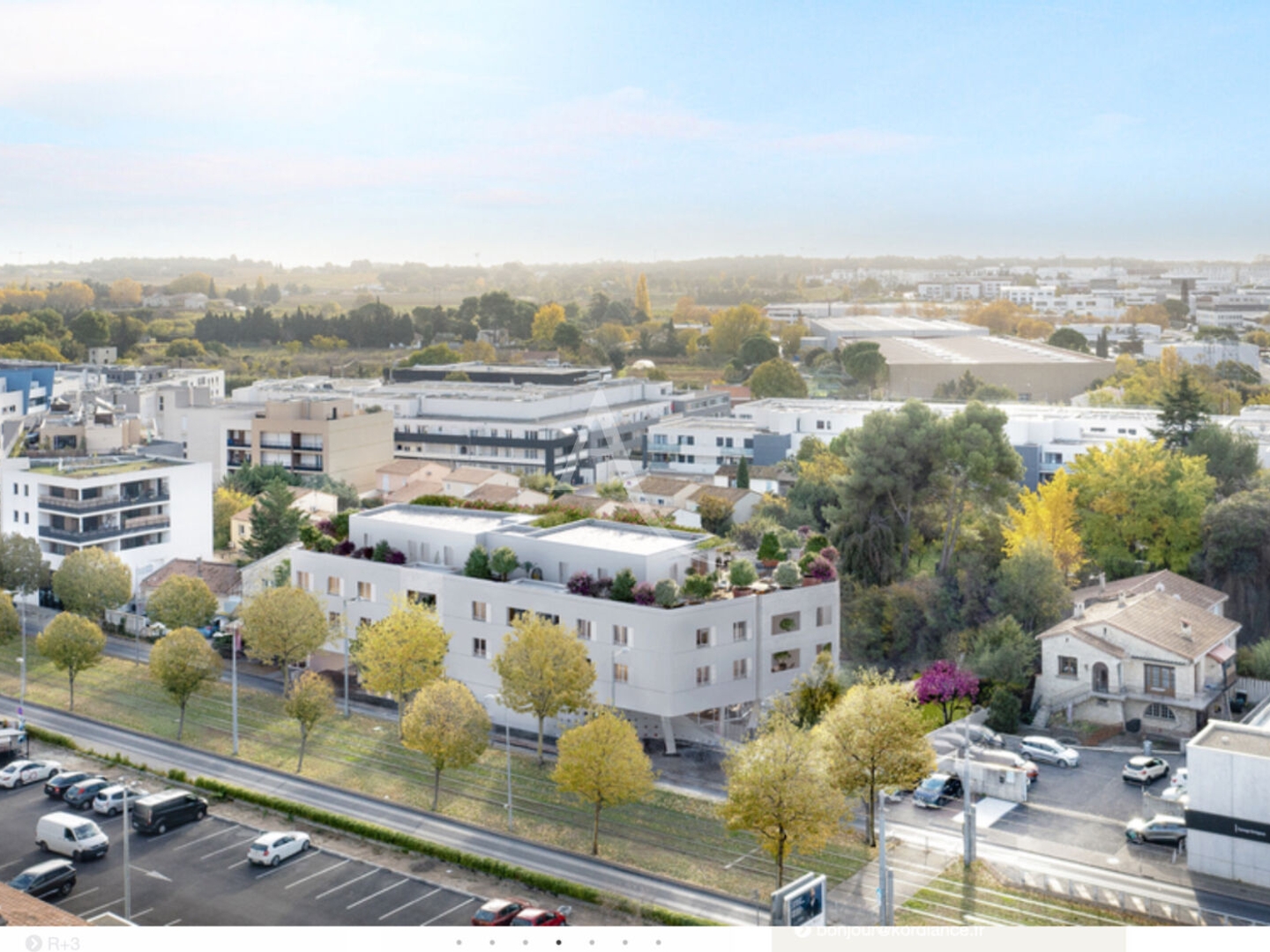 Appartement sur toit 419 m2 de terrasse