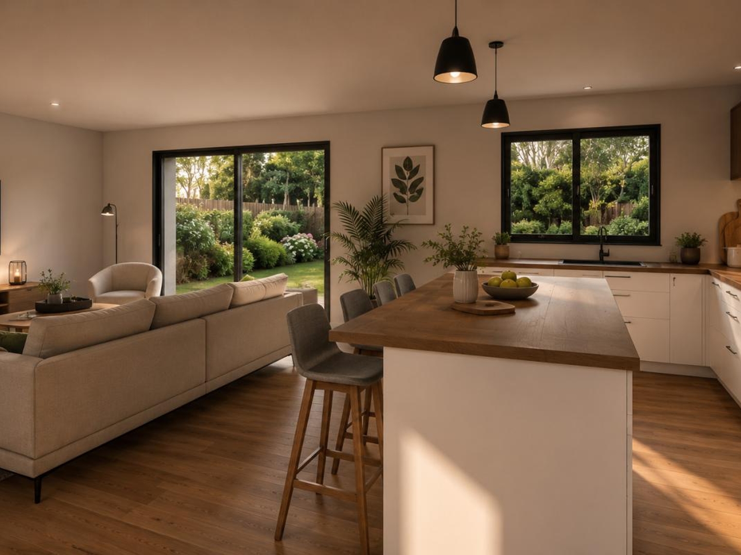 Terrain + maison 127 m²