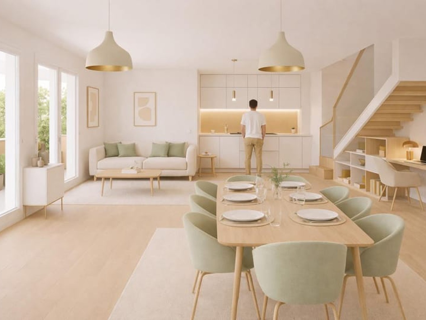 Le cocon idéal pour votre famille... avec terrasse et espace de vie