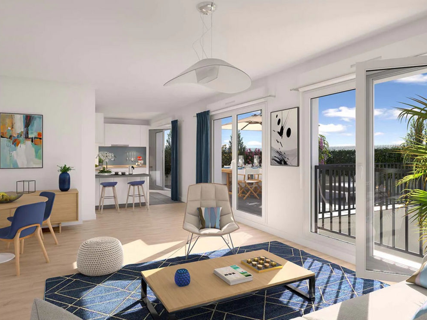 appartement à vendre 2 pièces avec balcon à BEAUCHAMP (95)