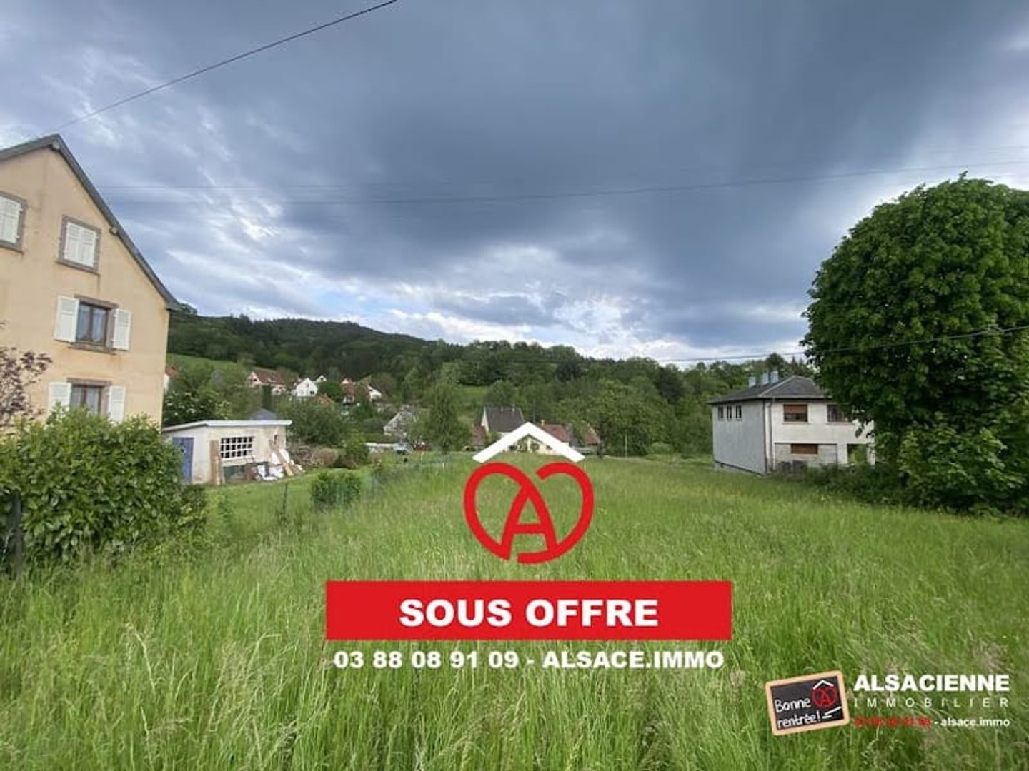 Terrain à bâtir 2222 m²