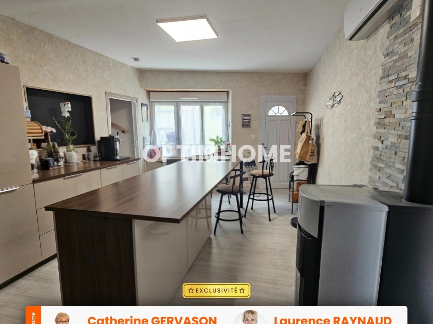 Maison à vendre 90 m2 - 5 pièces- 3 chambres- ROMAGNAT (63540)