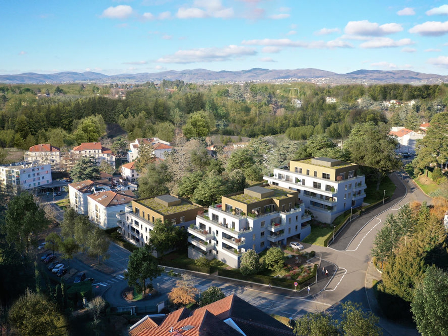 Appartement à vendre - 4 pièces - Charbonnières-Les... (69260)