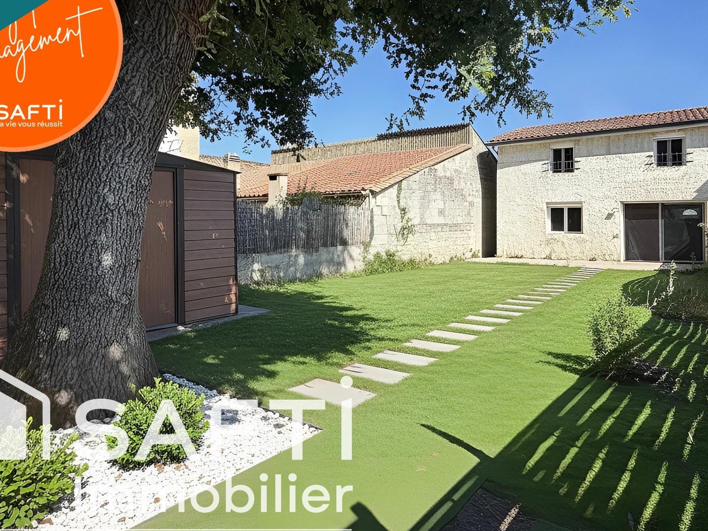 Maison à vendre - 4 pièces - 72m2 - Vayres (33870)