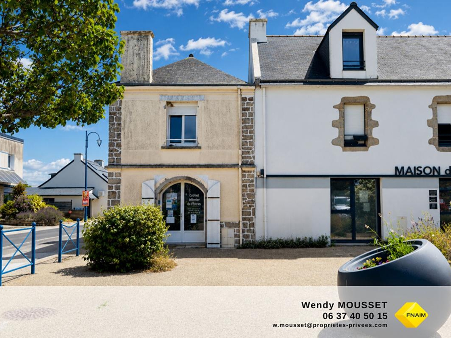 Locaux à vendre - 2 pièces - 74m2 - Le Tour-Du-Parc (56370)