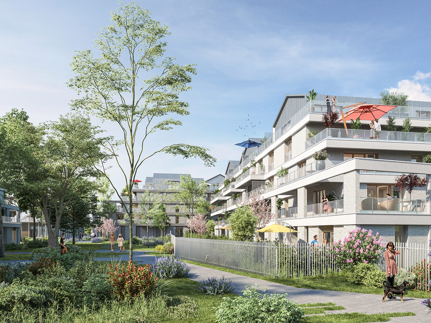 Appartement 3 pièces 75 m² avec terrasse