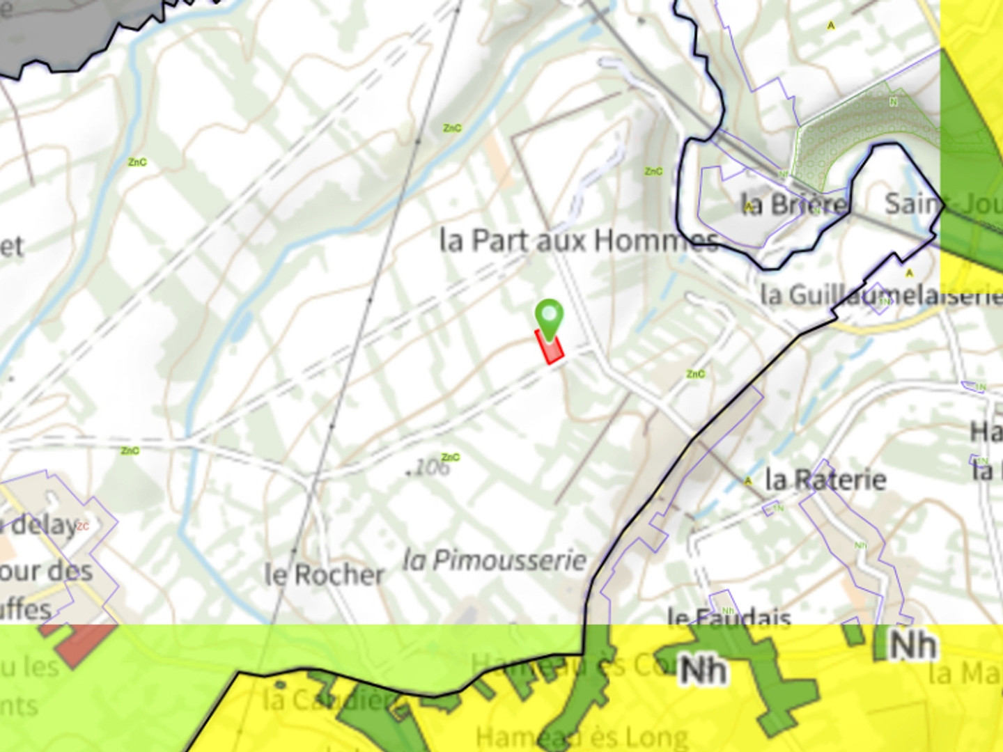Terrain à vendre - Rauville-La-Bigot (50260)