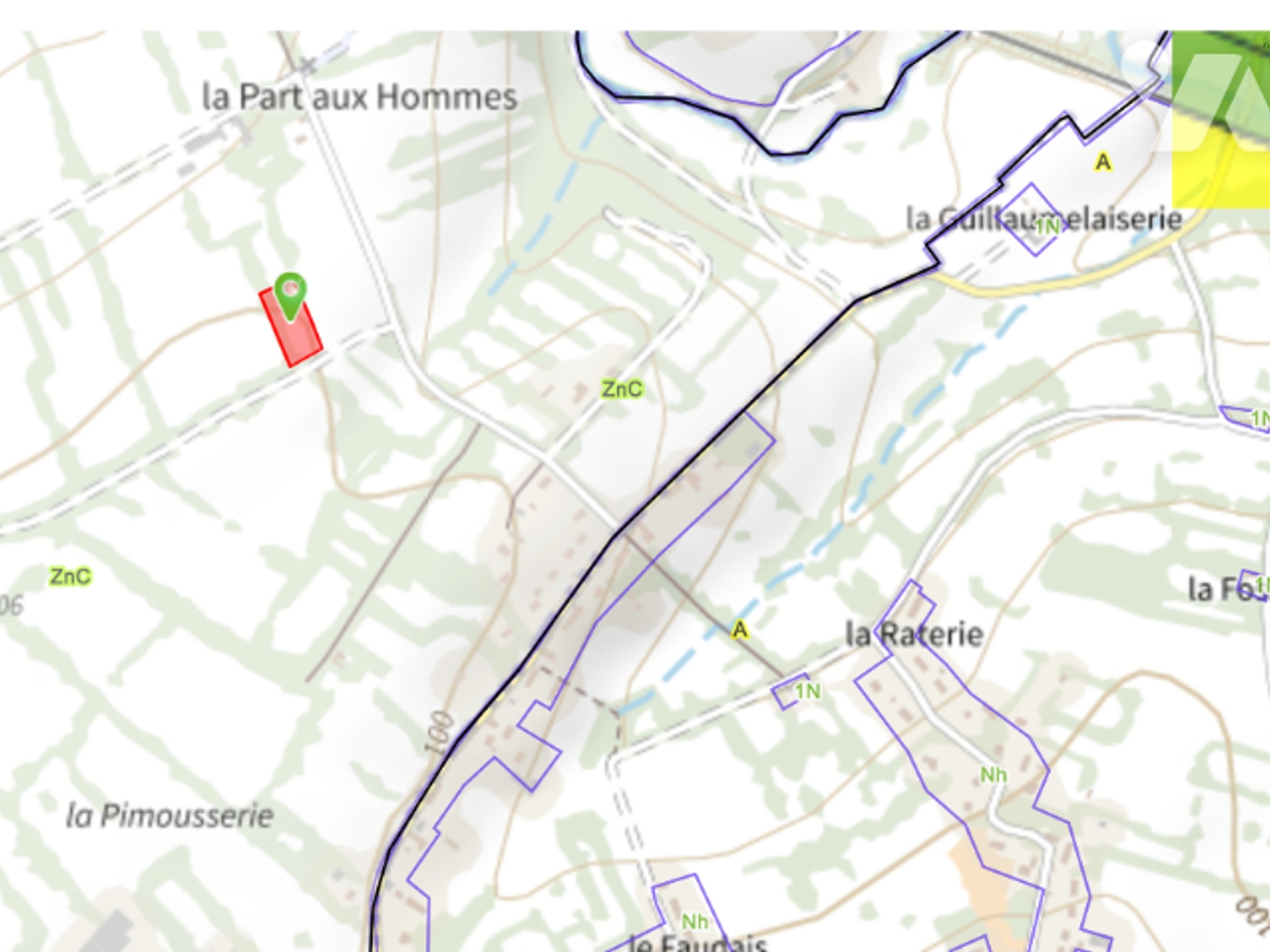 Terrain à vendre - Rauville-La-Bigot (50260)