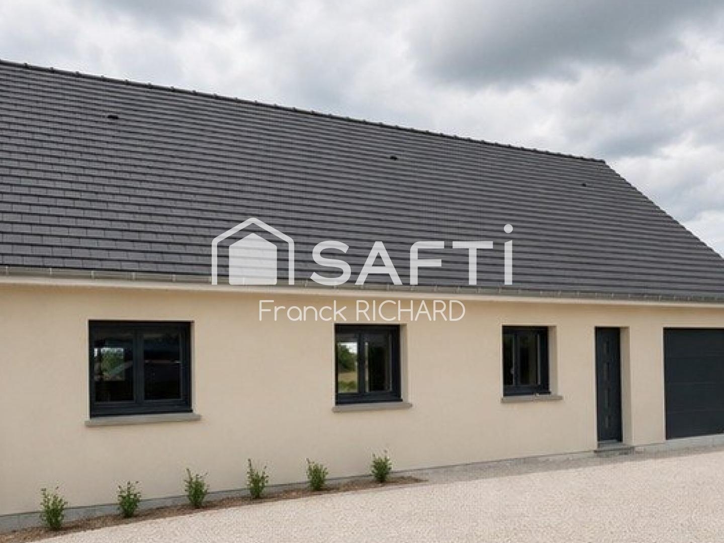 Maison neuve de plain-pied - 96 m² - 3 chambres - Garage - Cuy-Saint-Fiacre
