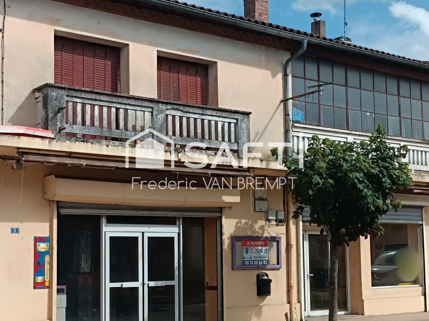 Reynies, Maison et local commercial avec un fort potentiel