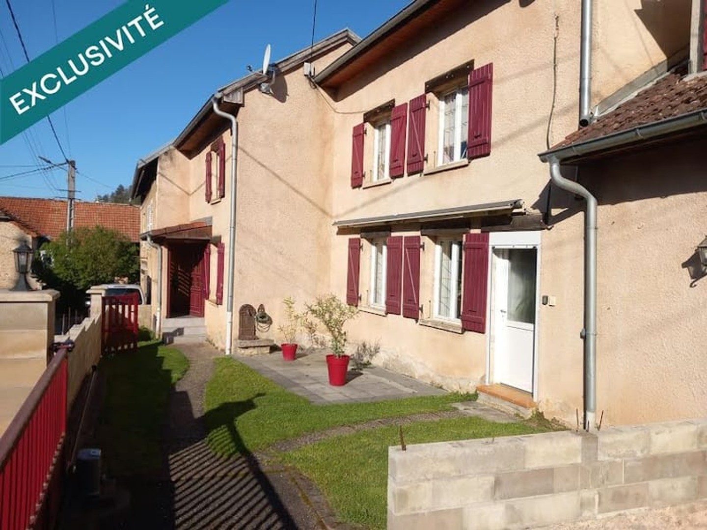 Maison à vendre - 8 pièces - 150m2 - Calmoutier (70240)