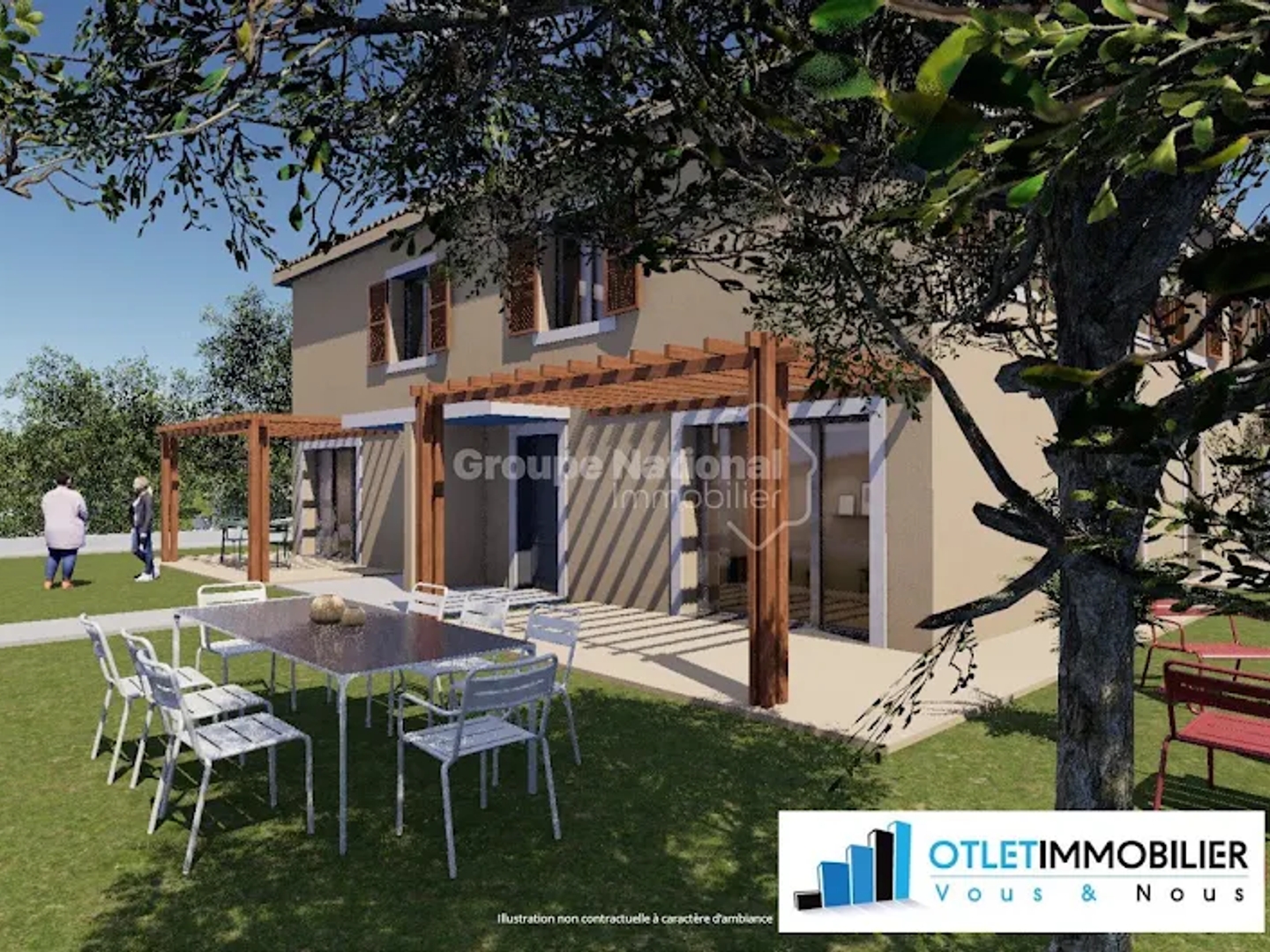 Maison à vendre - 4 pièces - 76m2 - Auribeau-Sur-Siagne (06810)