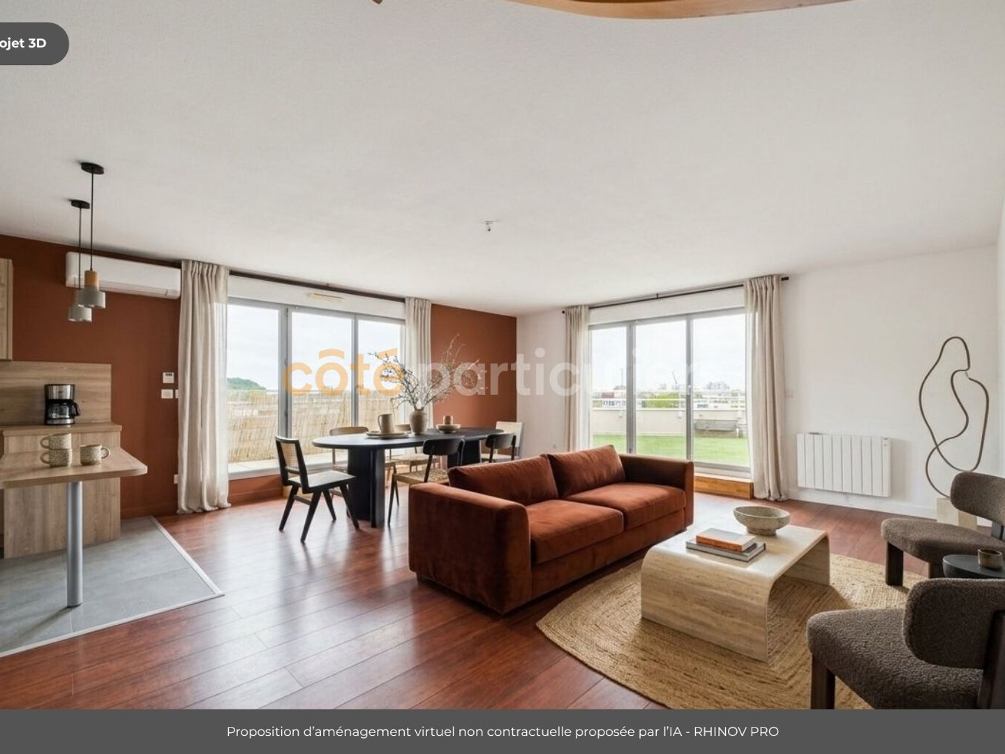 Appartement Bordeaux 5 pièces 124 m2