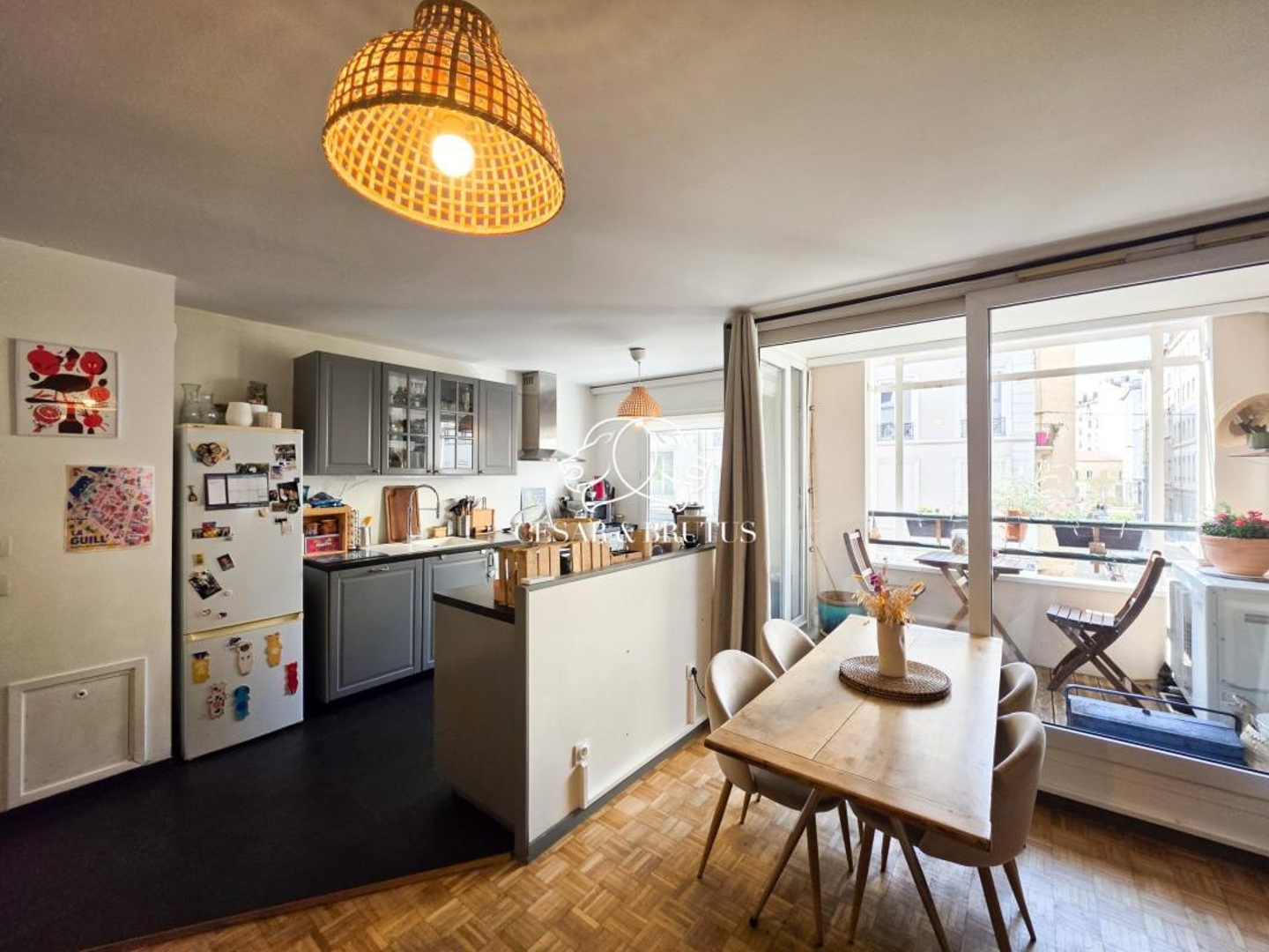 Appartement à vendre - 3 pièces - 63m2 - Lyon 7e (69007)